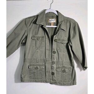Aeropostale Jacket‎ Army Style Medium, Green